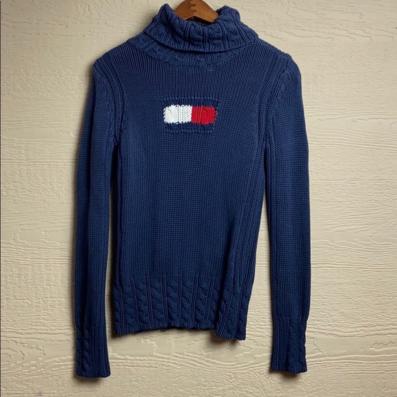 Tommy Hilfiger Sweaters - Tommy Hilfiger #51 Chunky Knit Logo Sweater